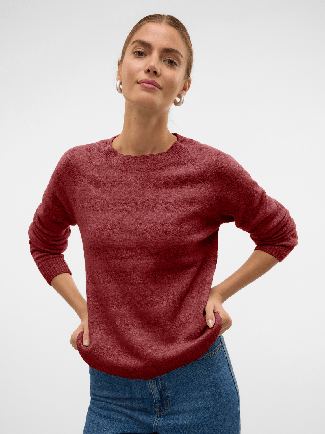 VMDOFFY Pullover - Syrah - VERO MODA & VILA Bergvik
